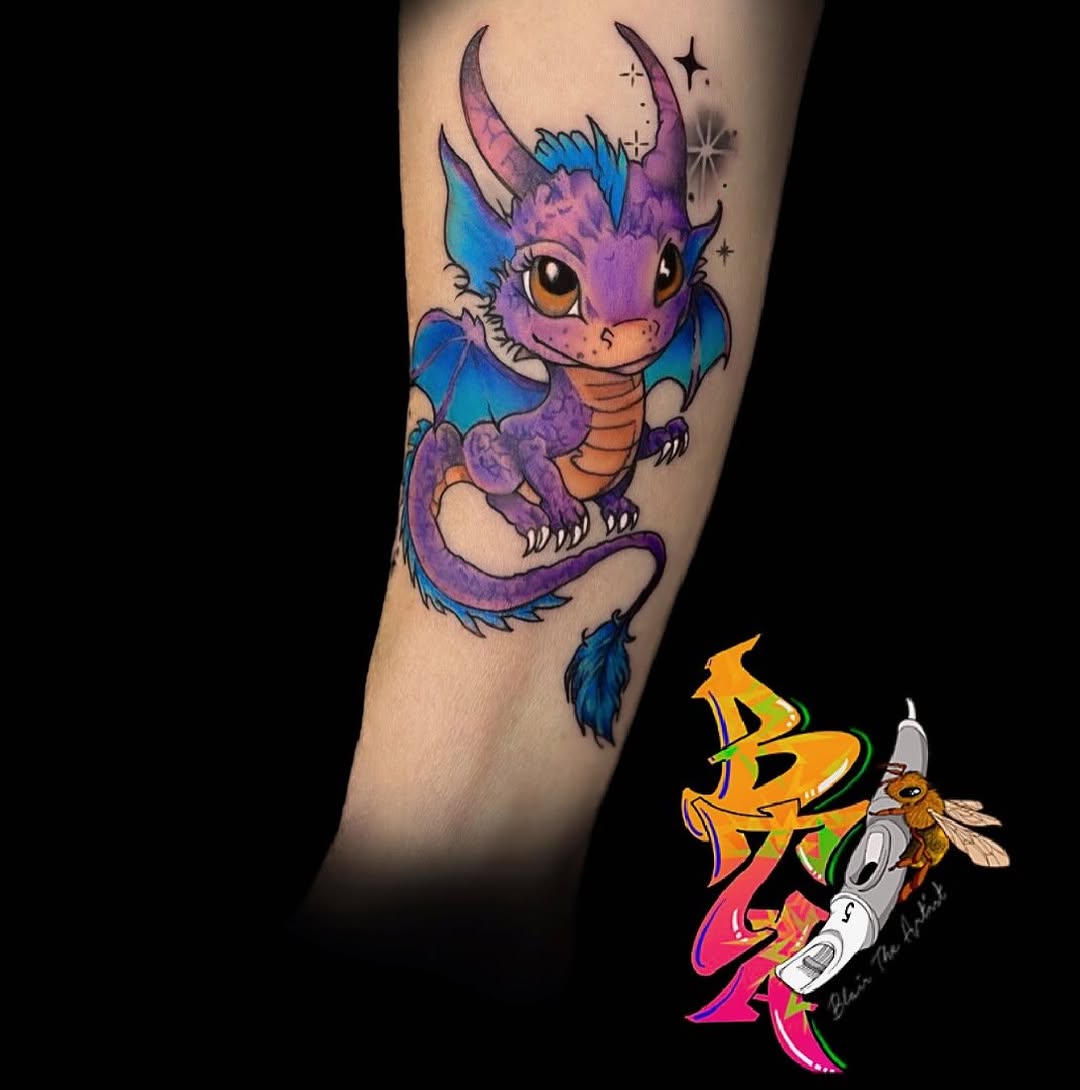 Tattoo by @blairtheartist — new_school