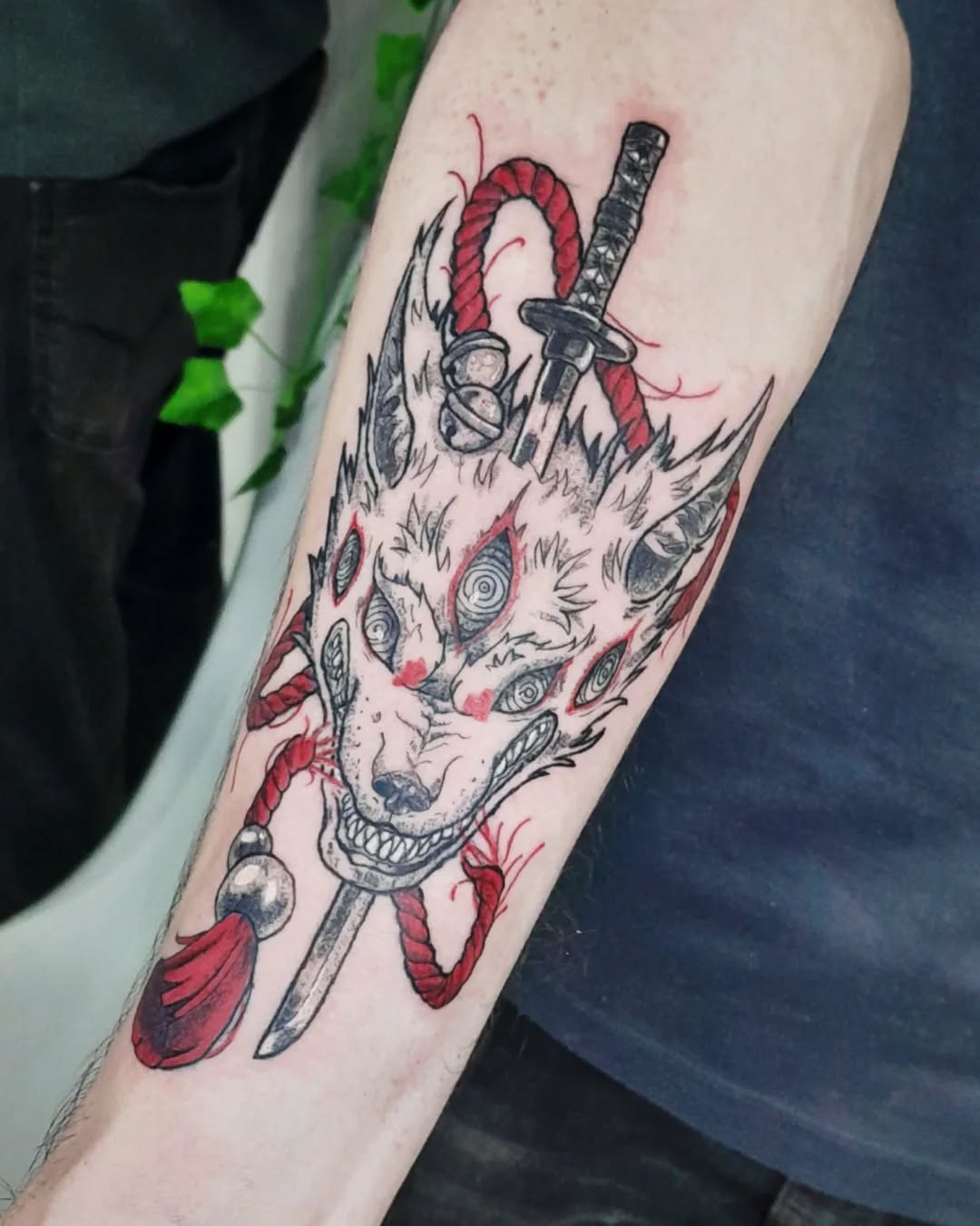 Tattoo by @wesleyfdm — japanese_irezumi, black_and_grey