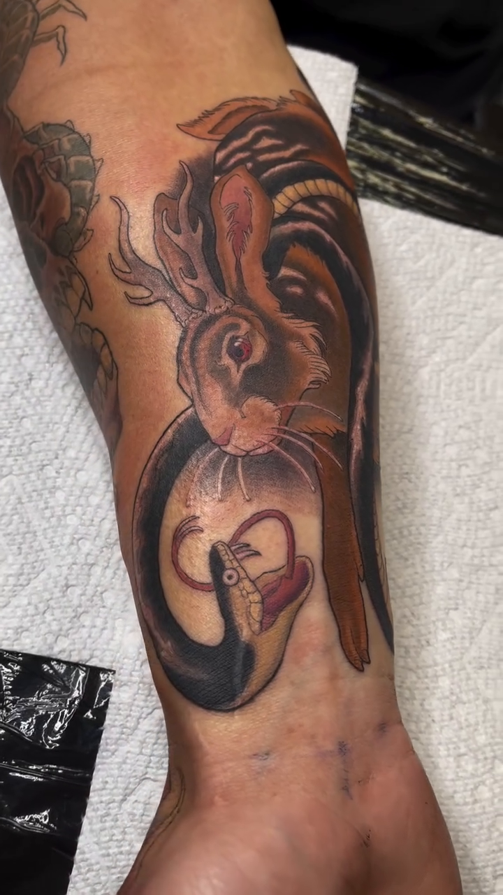 Tattoo by @vicentetattoos β neo_traditional, realism