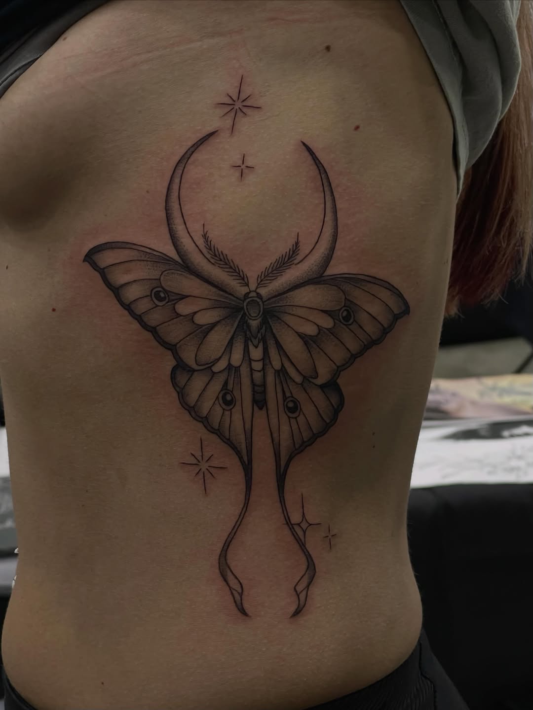 Tattoo by @thinkinkjr — fine_line, black_and_grey
