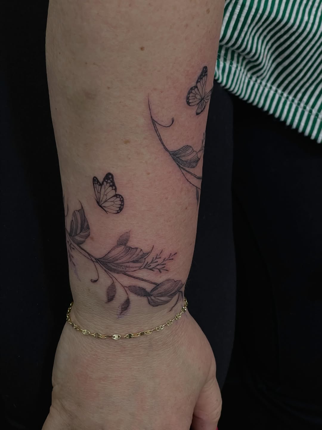 Tattoo by @thinkinkjr — fine_line, black_and_grey