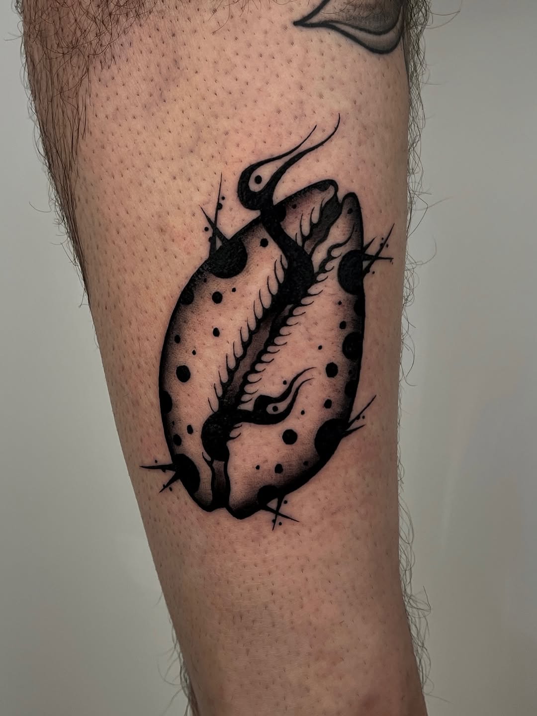 Tattoo by @rebel_milly — black_and_grey, dotwork