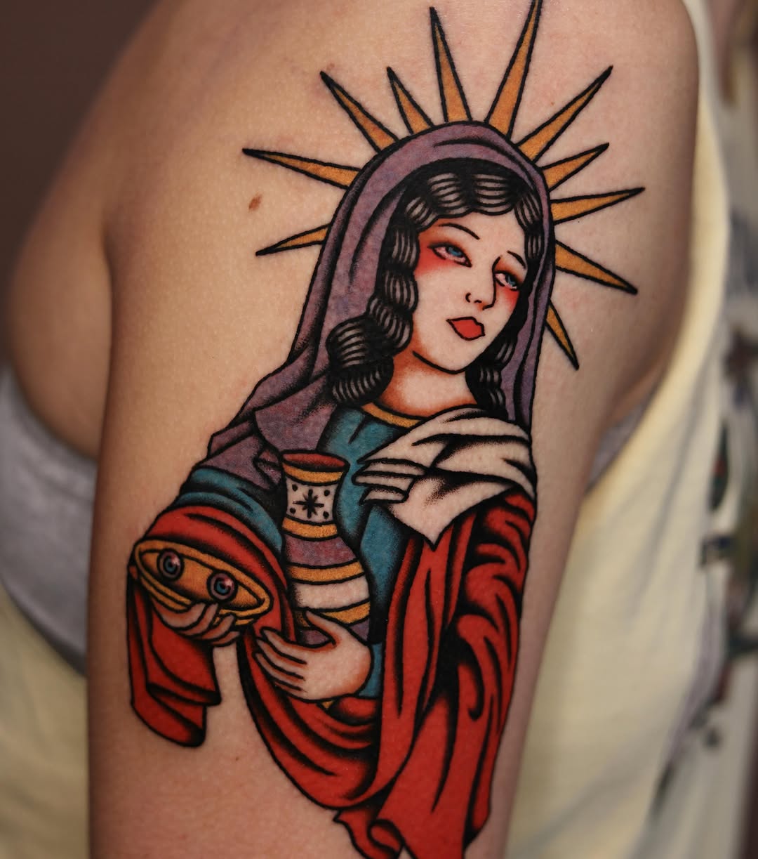Tattoo by @novavaughntattoo — american_traditional, illustrative