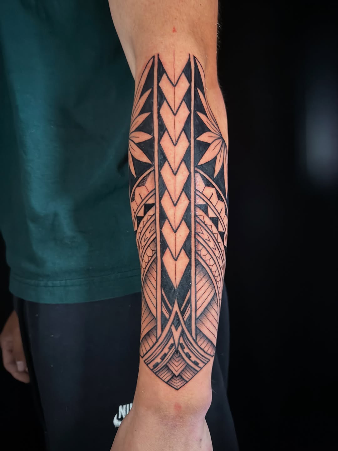 Tattoo by @etzeltattoo — tribal, geometric