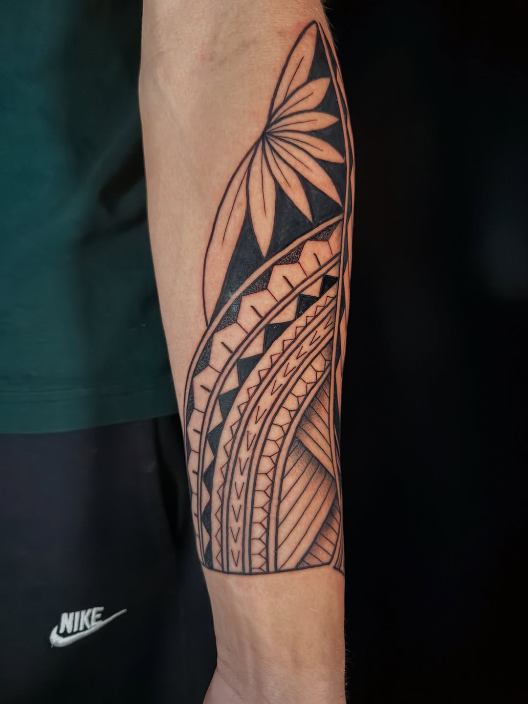 Tattoo by @etzeltattoo — tribal, blackwork