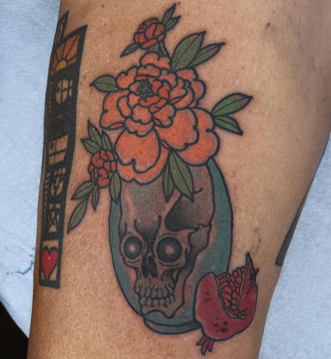 Tattoo by @troysouders — black_and_grey