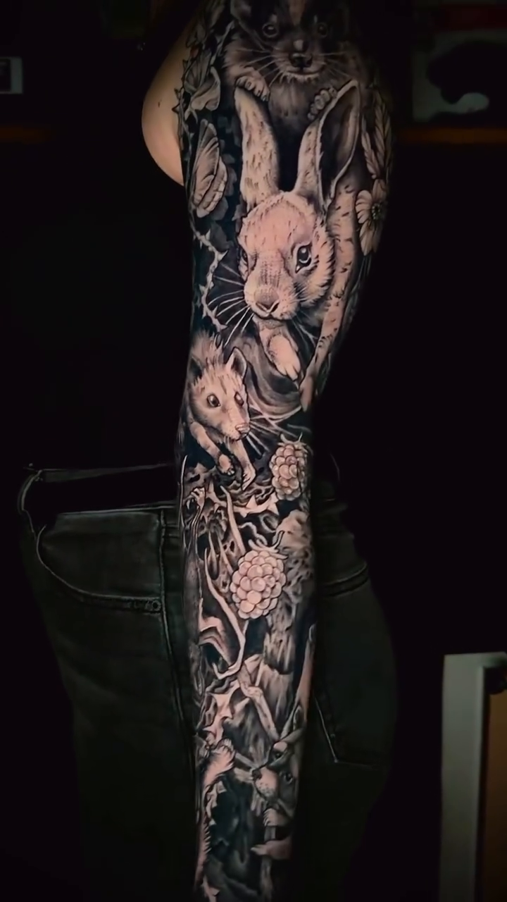 Tattoo by @giokay — black_and_grey