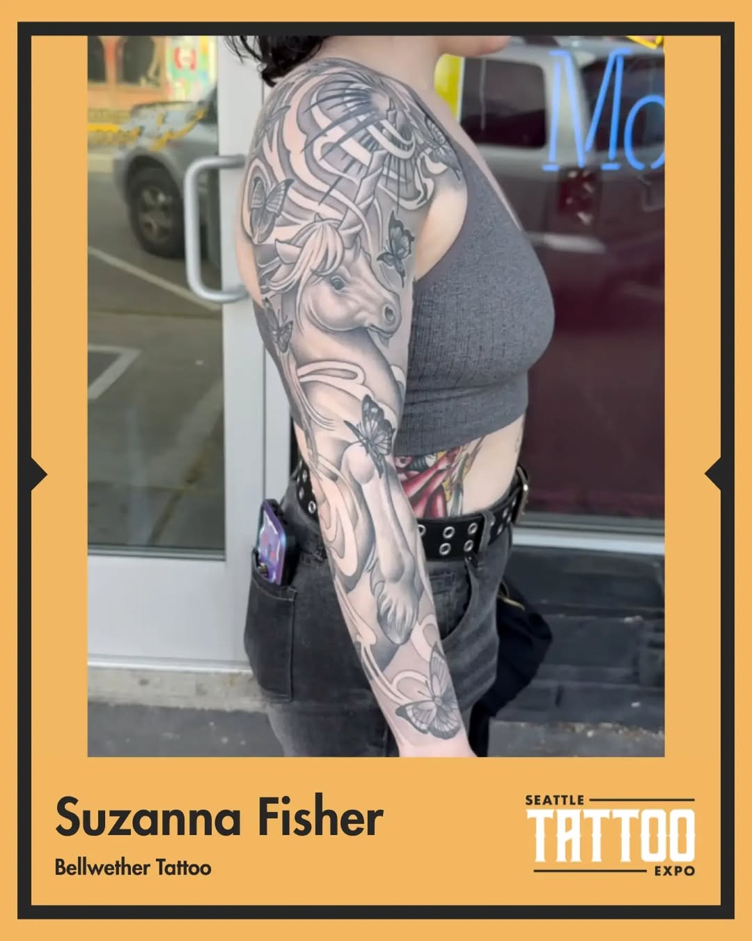 Tattoo by @suzannafisher — black_and_grey, realism