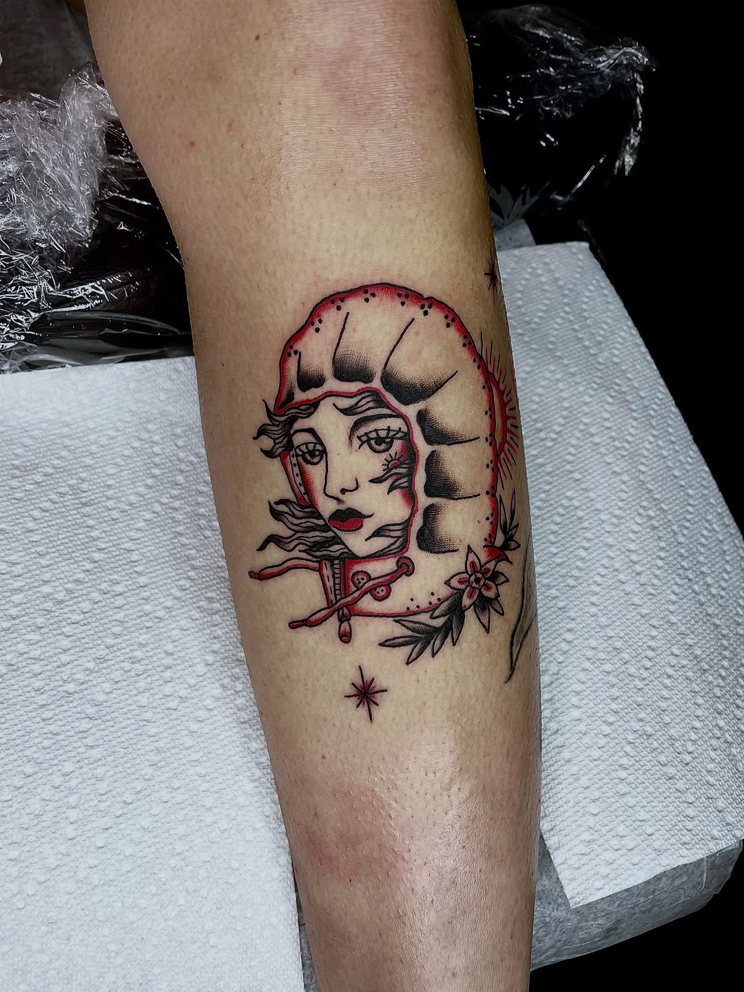 Tattoo by @yulia.vita.tattoo — neo_traditional, black_and_grey