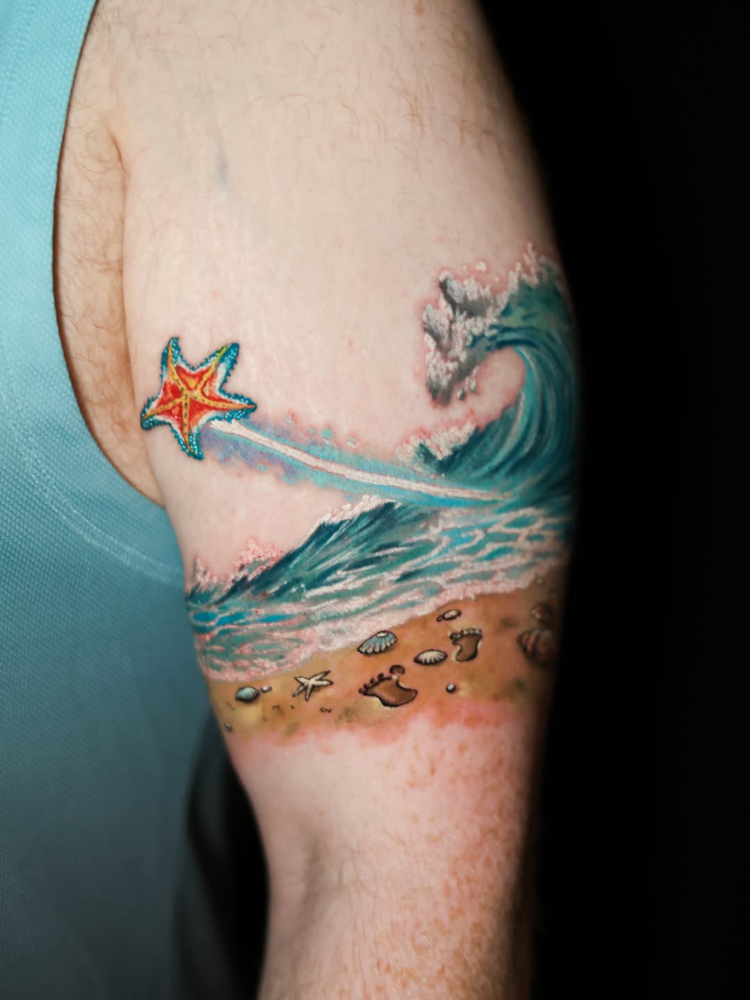 Tattoo by @storm_tattooart — illustrative, realism
