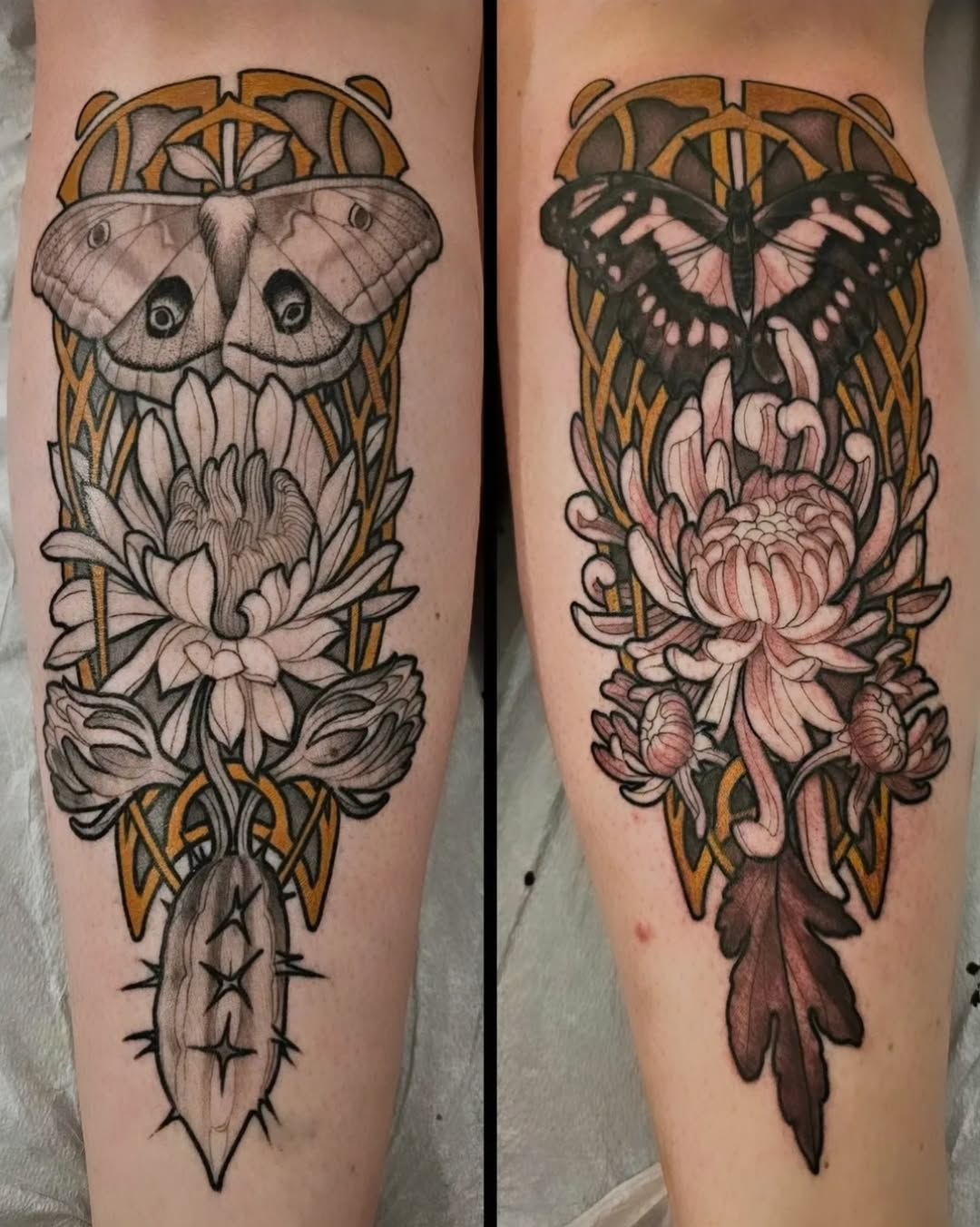 Tattoo by @rkraiza โ neo_traditional, black_and_grey