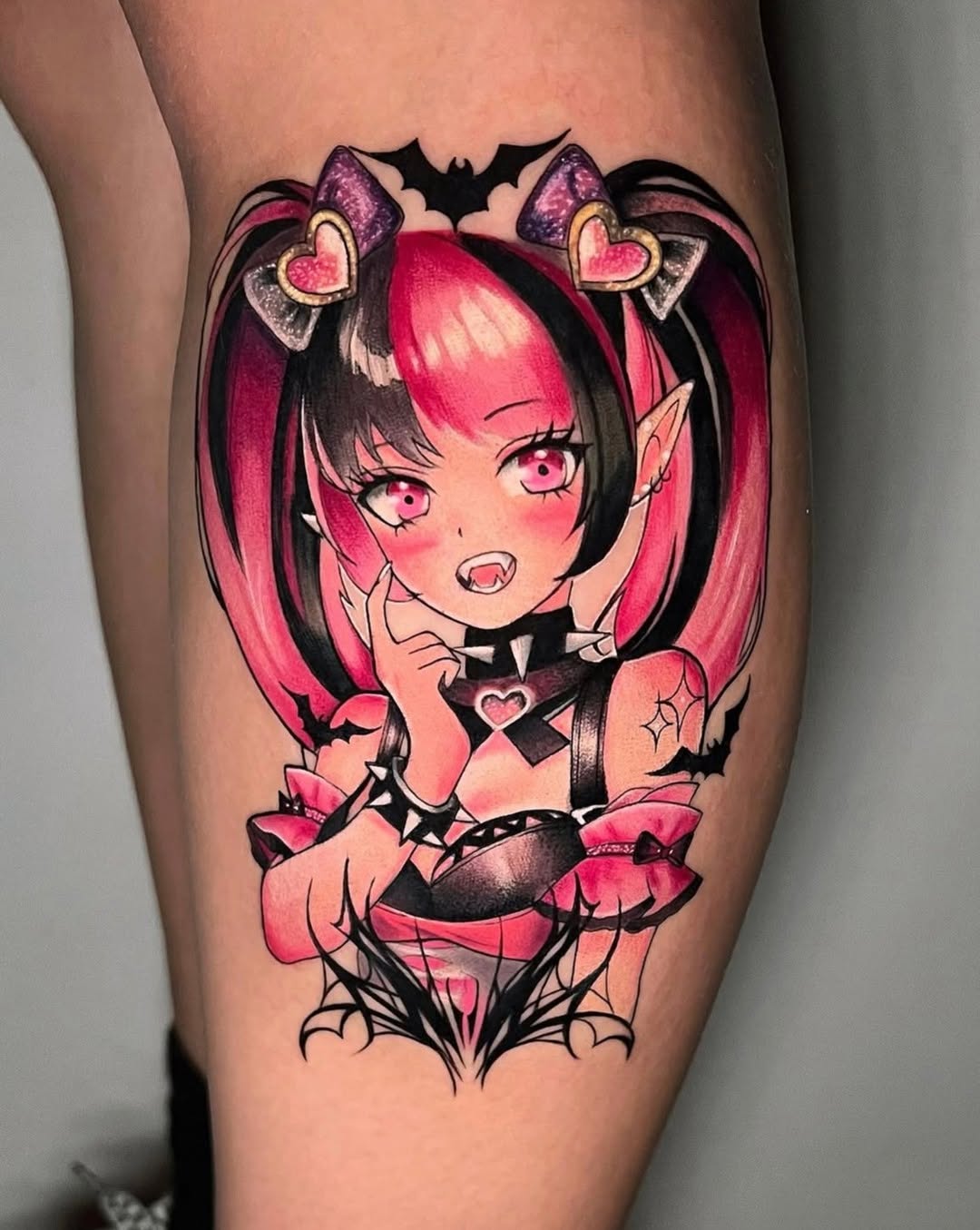 Tattoo by @solrugama — anime, new_school