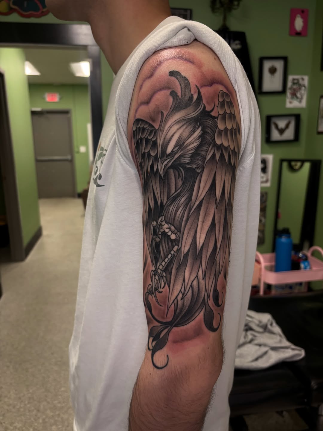 Tattoo by @citykitty.ink β black_and_grey, realism