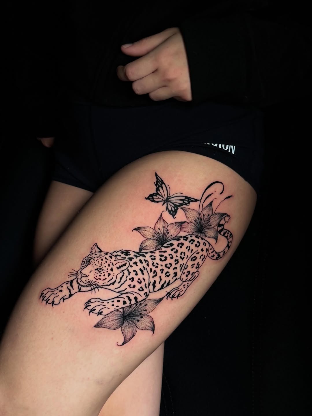 Tattoo by @isa.tats — illustrative, black_and_grey