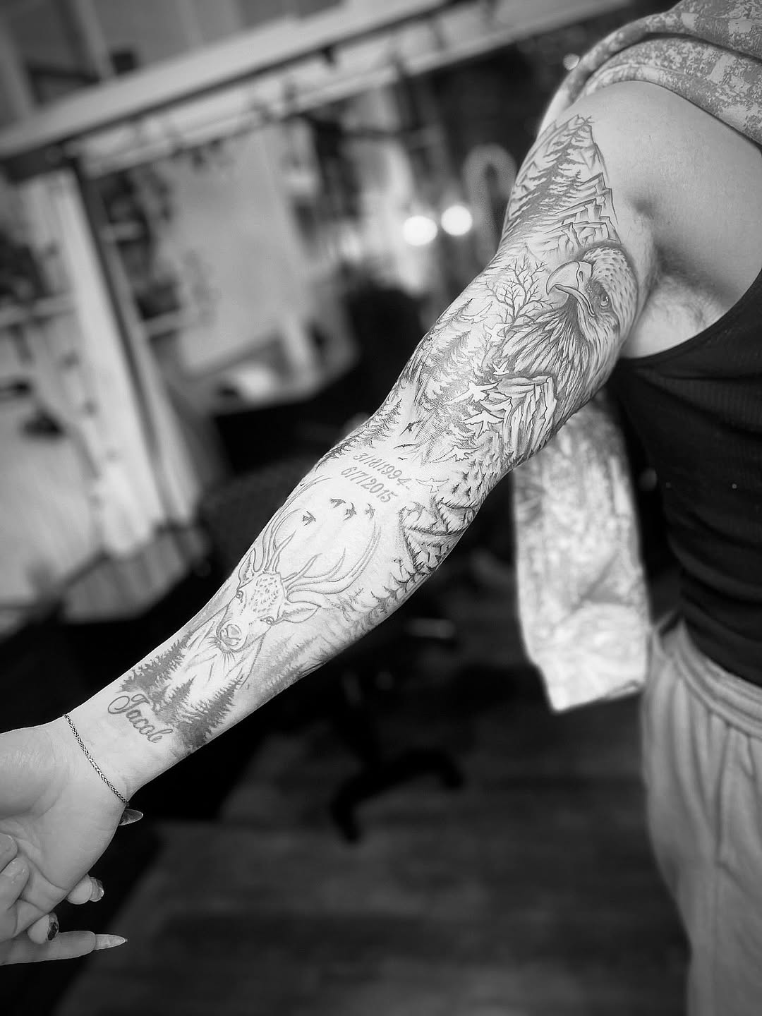 Tattoo by @rikki_mf_bobby — realism, black_and_grey