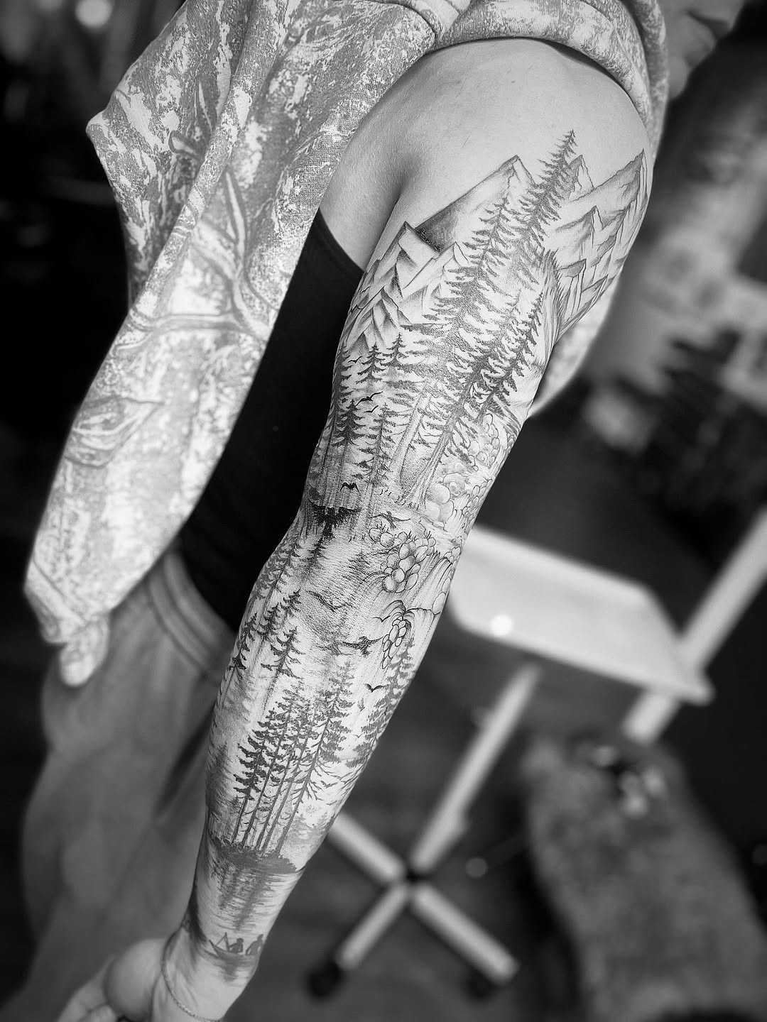 Tattoo by @rikki_mf_bobby — realism, black_and_grey