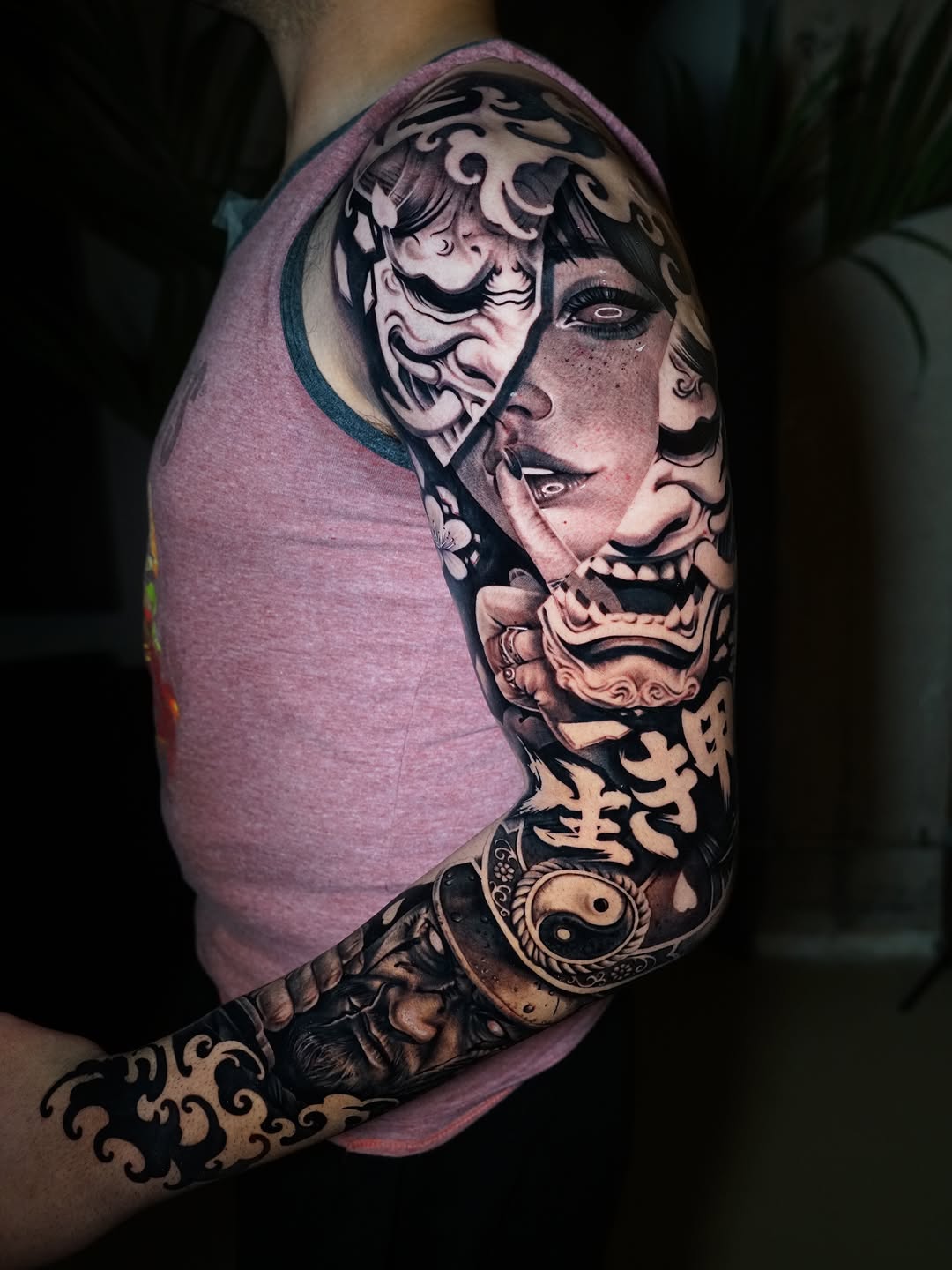 Tattoo by @lplovesart — realism, japanese_irezumi