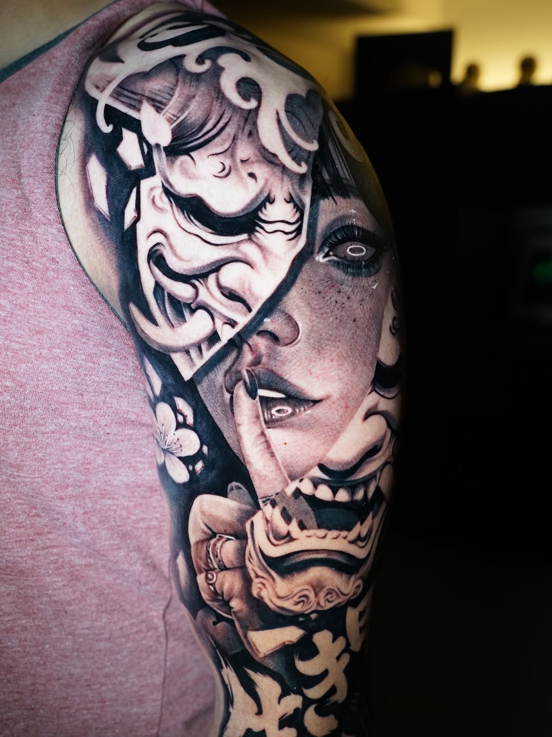 Tattoo by @lplovesart — realism, japanese_irezumi