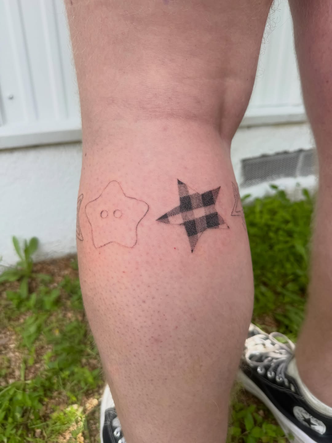 Tattoo by @springgreenes — blackwork