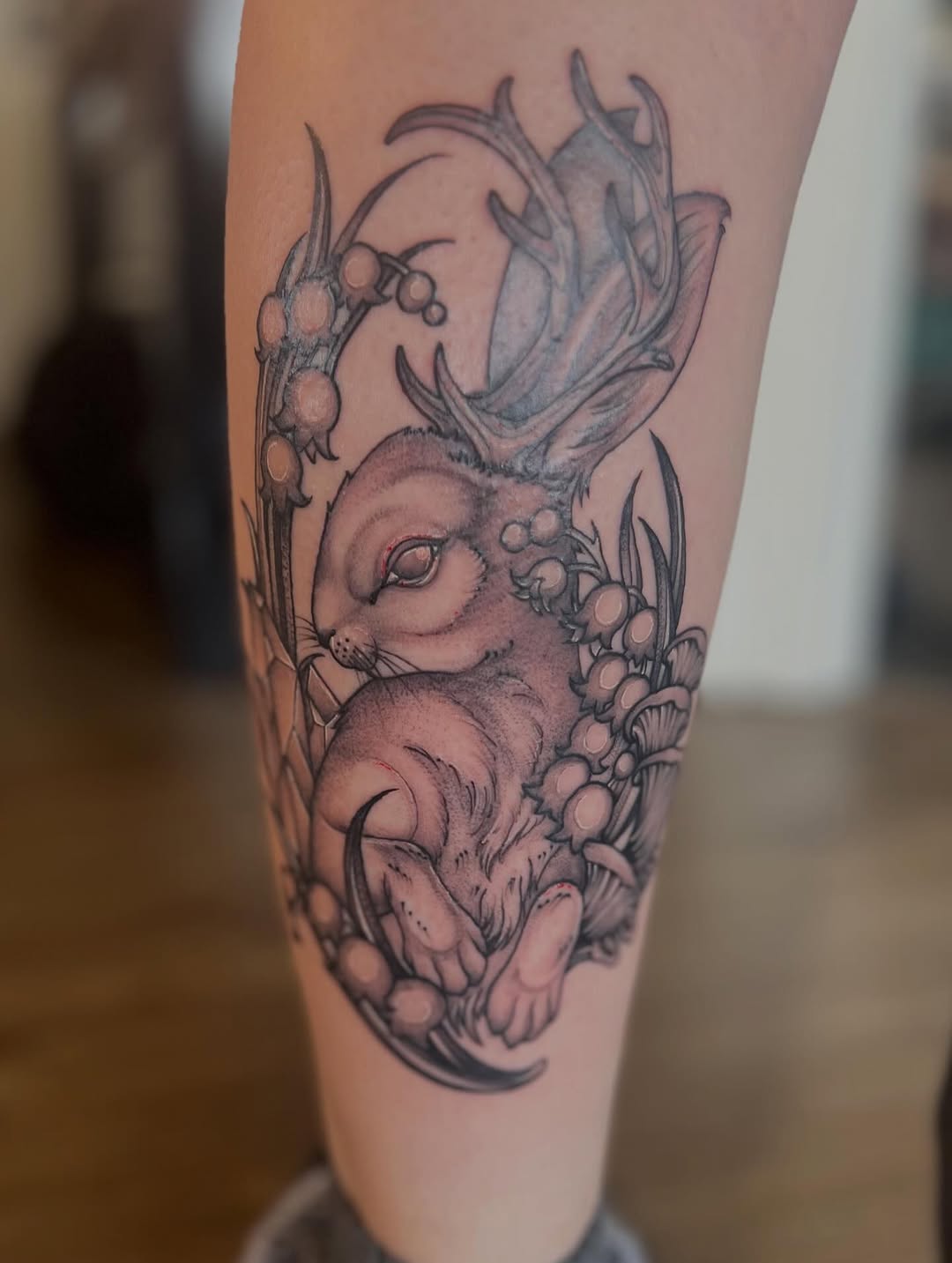Tattoo by @rikki_mf_bobby — dark_realism, black_and_grey