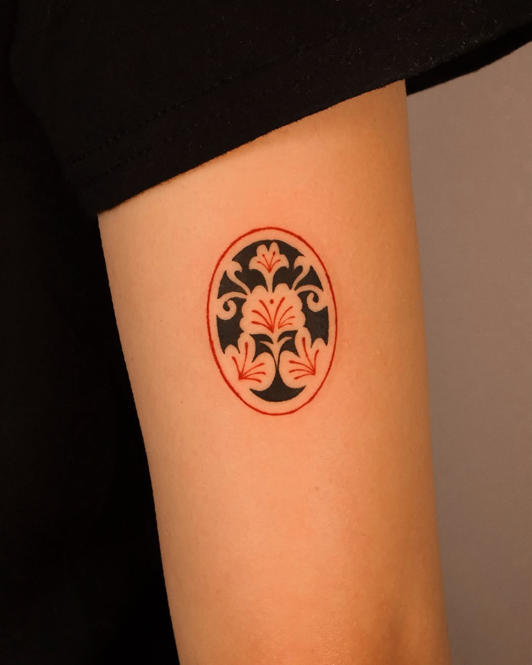 Tattoo by @wabisabi_ttt — blackwork, ornamental