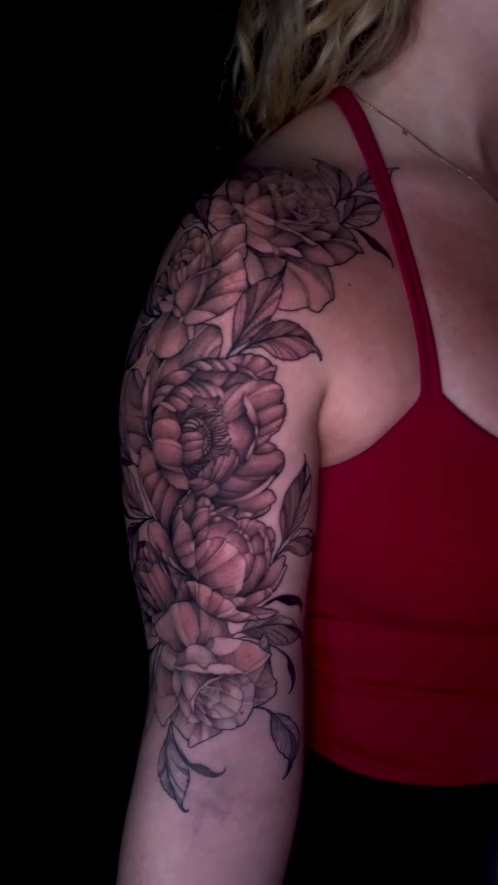Tattoo by @softnddirty — black_and_grey, realism