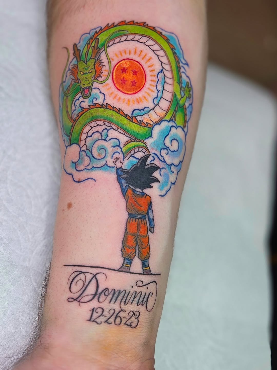 Tattoo by @yvetteartist33 — anime, illustrative