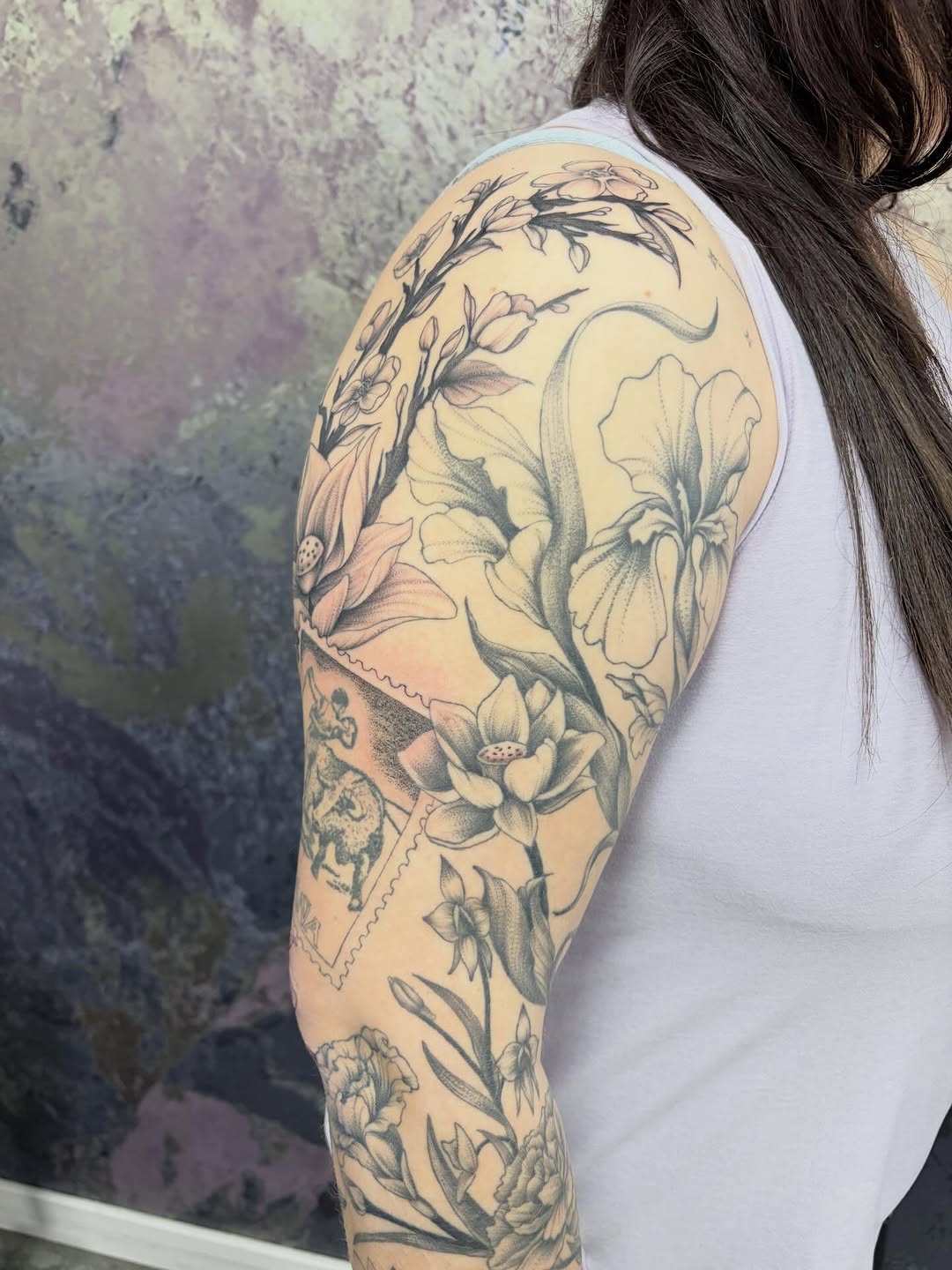 Tattoo by @lovealways_kenzie — black_and_grey