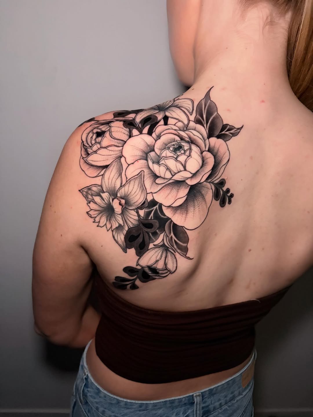 Tattoo by @lovealways_kenzie — black_and_grey