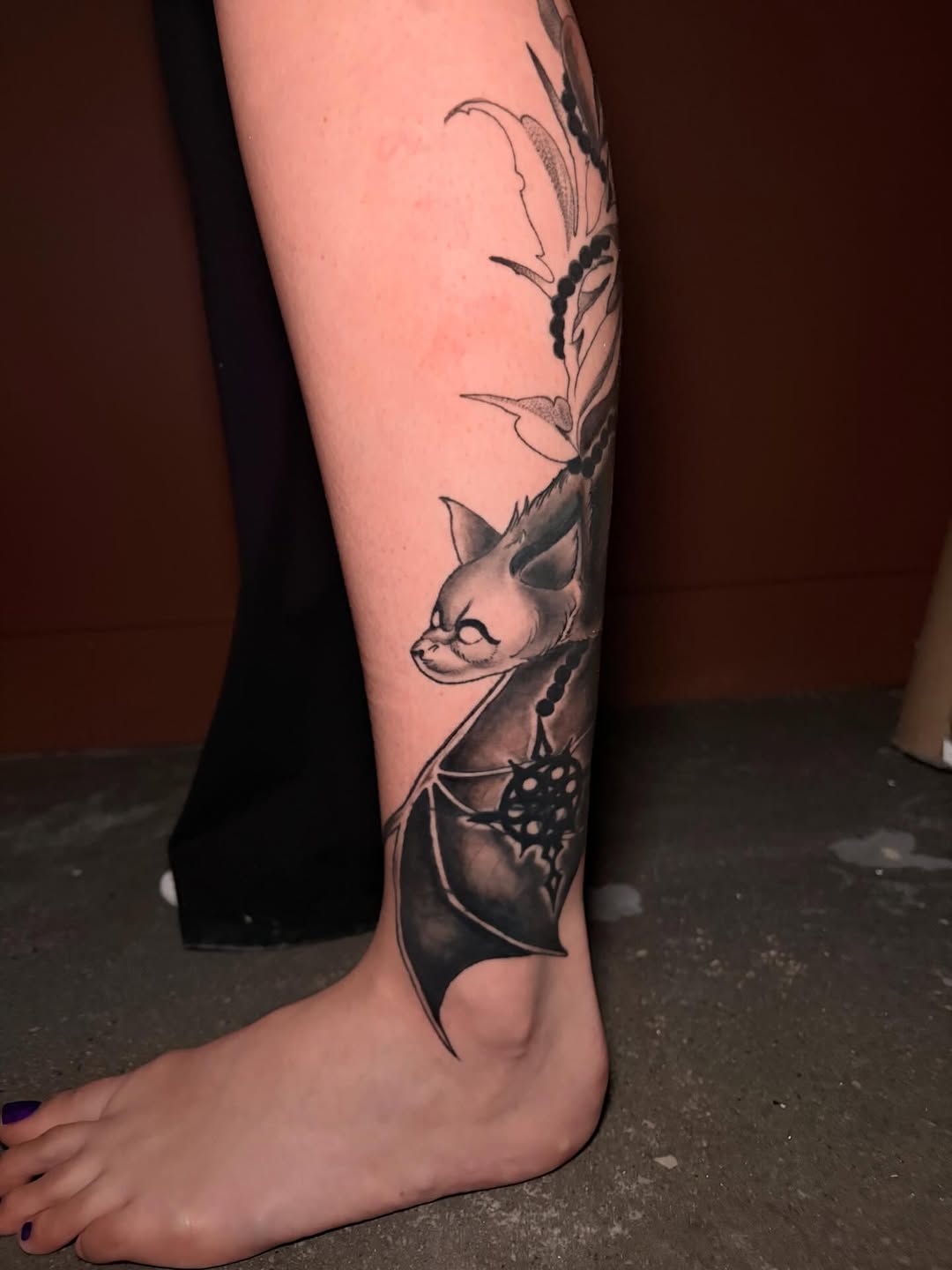 Tattoo by @lovealways_kenzie — black_and_grey