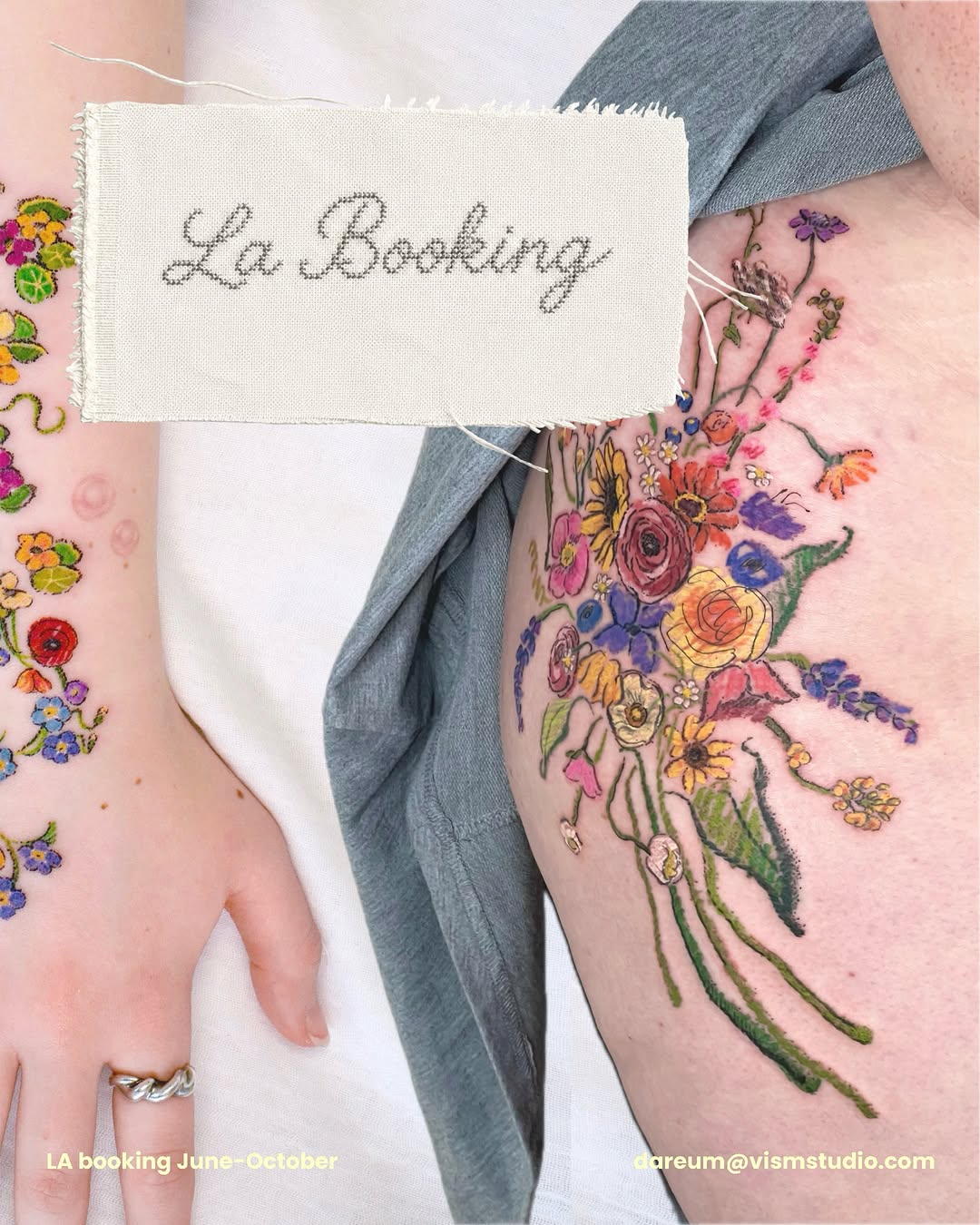 Tattoo by @dareumtattoo — watercolor