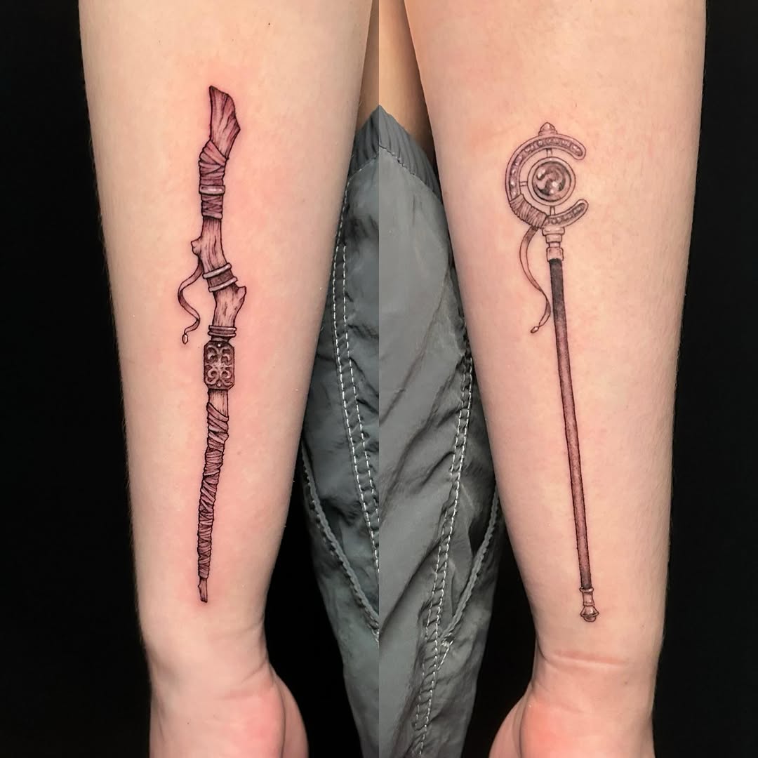 Tattoo by @emilybee_tattoos — fine_line, black_and_grey