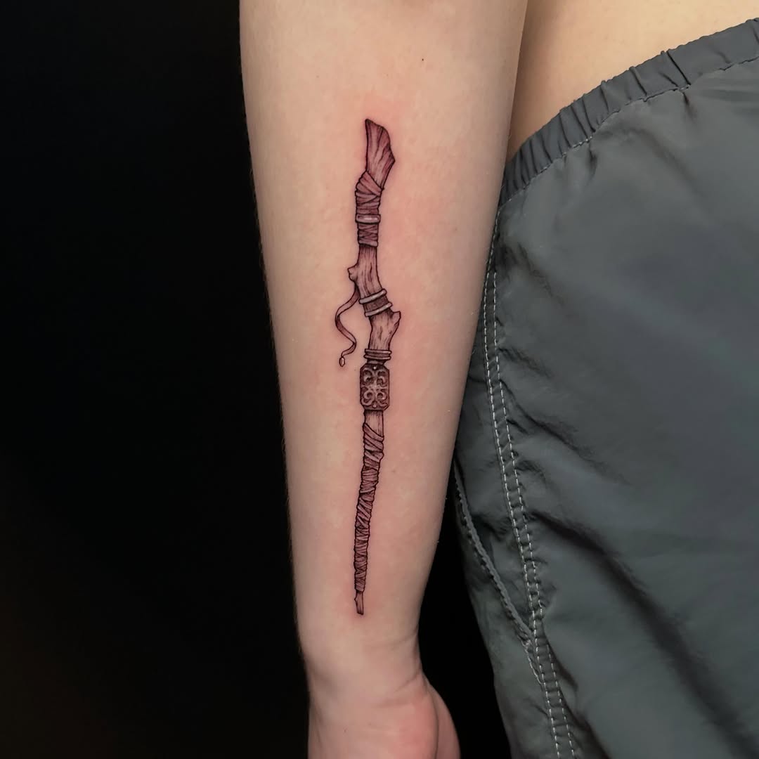 Tattoo by @emilybee_tattoos — fine_line, black_and_grey