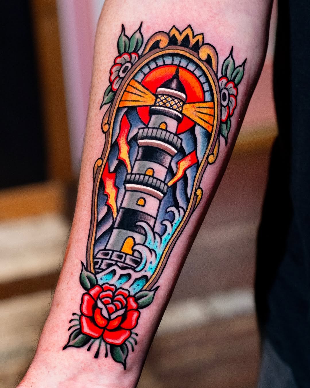 Tattoo by @miguelcomintattooer โ american_traditional