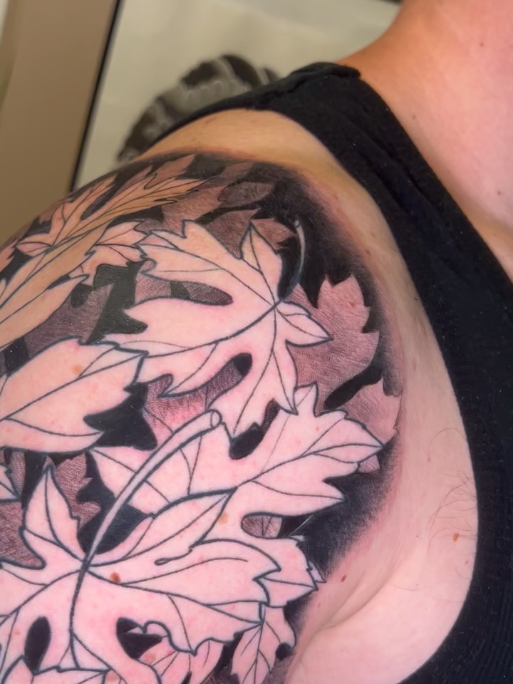 Tattoo by @alex_byrne_tattoos — black_and_grey, blackwork