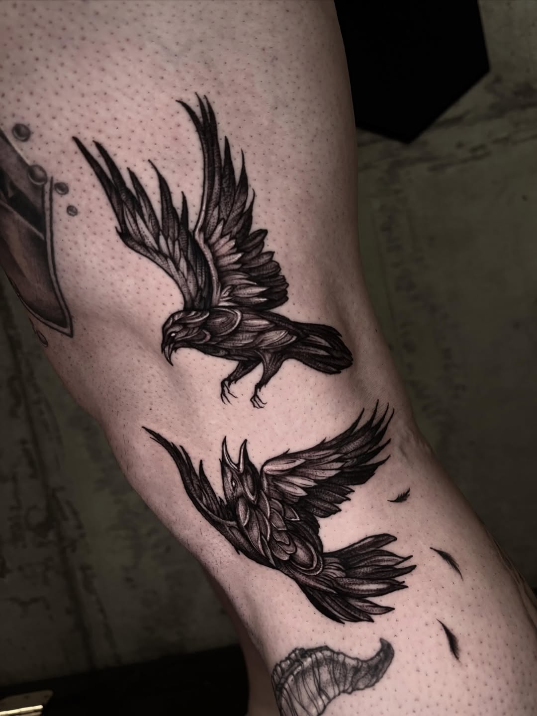 Tattoo by @haileypaetztattoos โ black_and_grey, realism