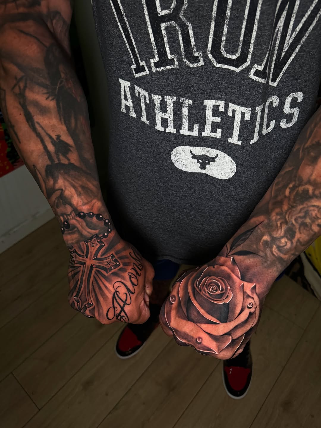 Tattoo by @spin_ink — realism, black_and_grey