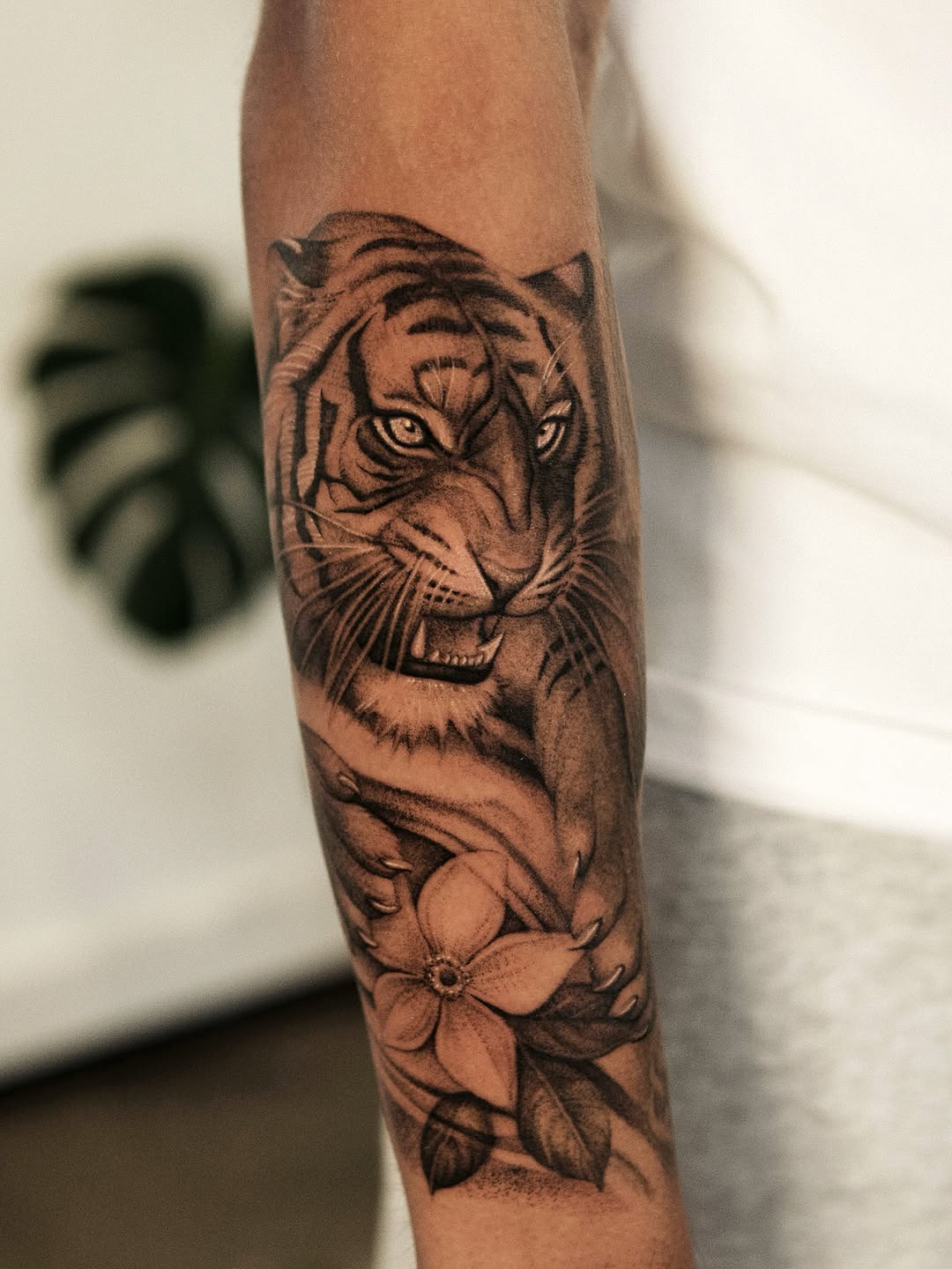 Tattoo by @quindaytattoos — realism, black_and_grey