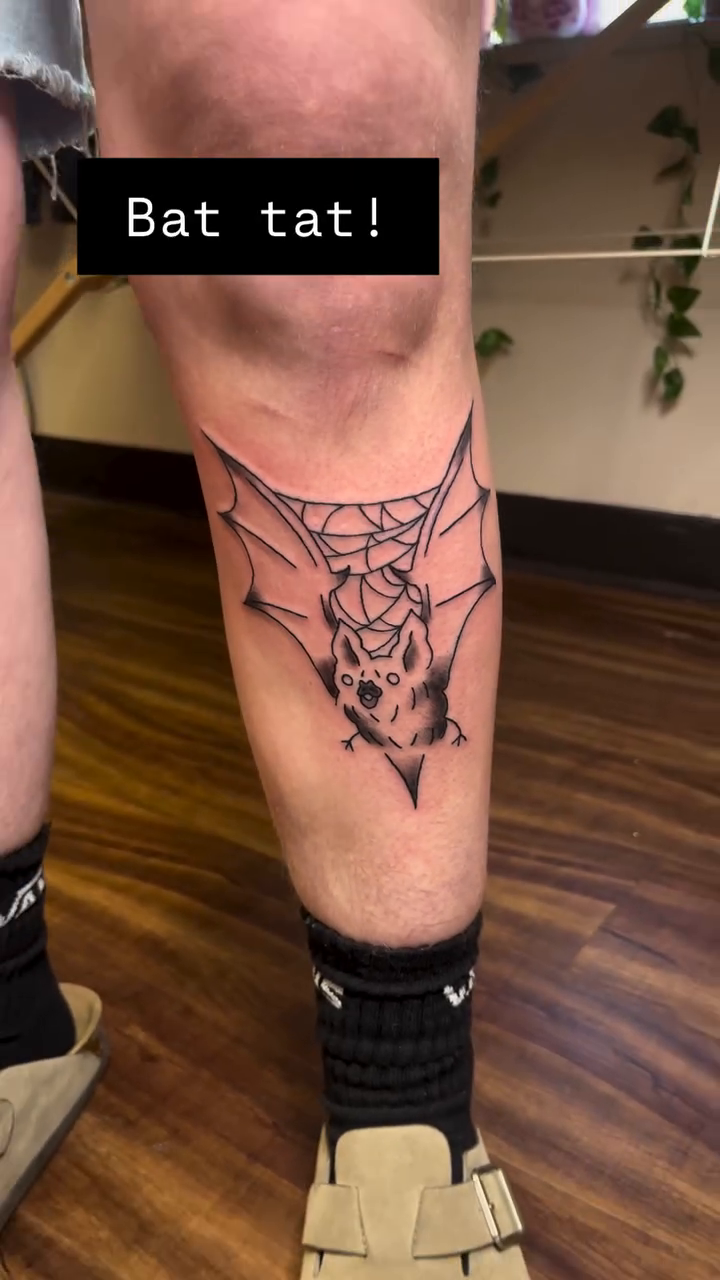 Tattoo by @gothygaltats — illustrative, blackwork
