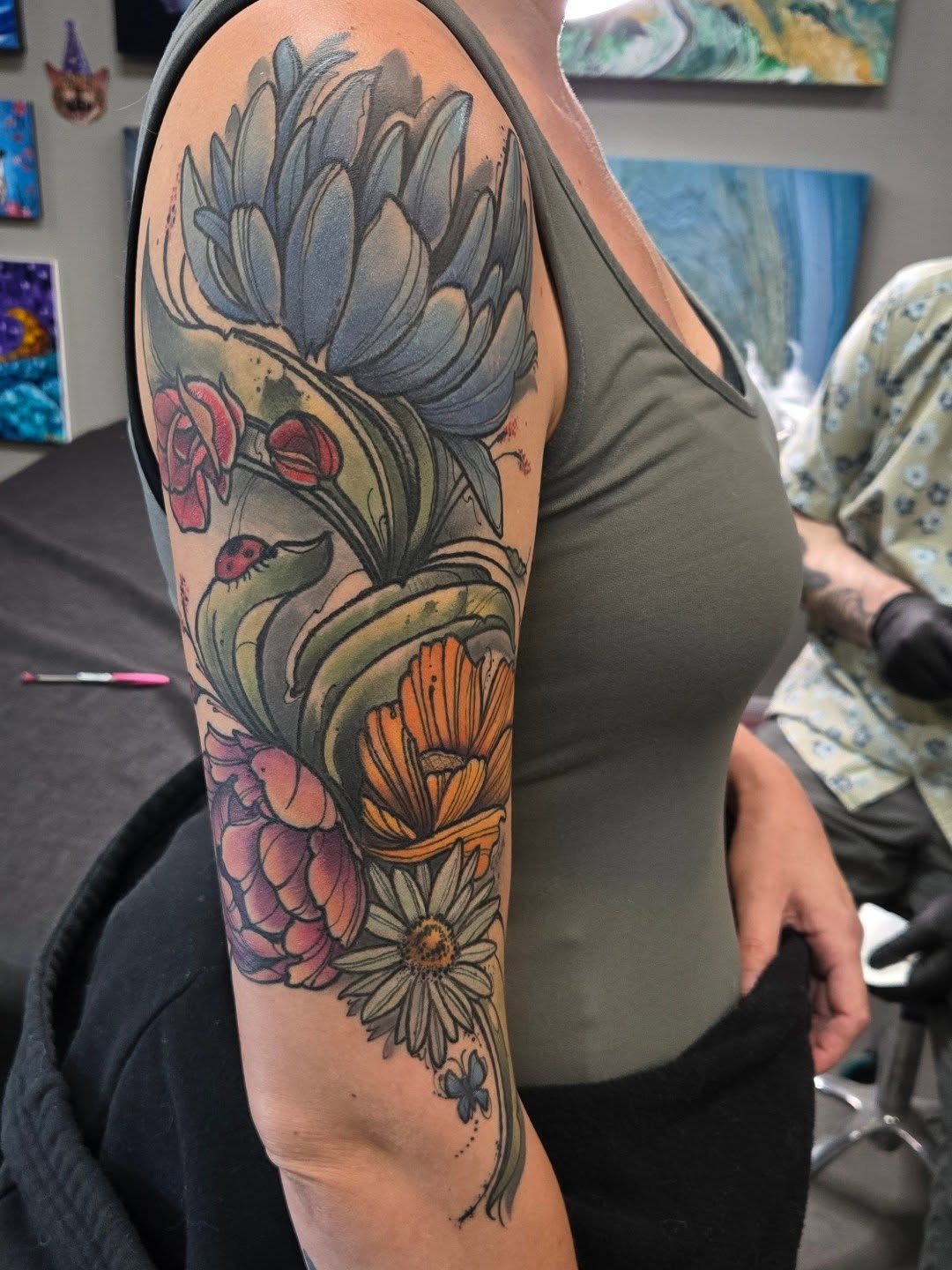 Tattoo by @jetblackninja_tattoo — realism