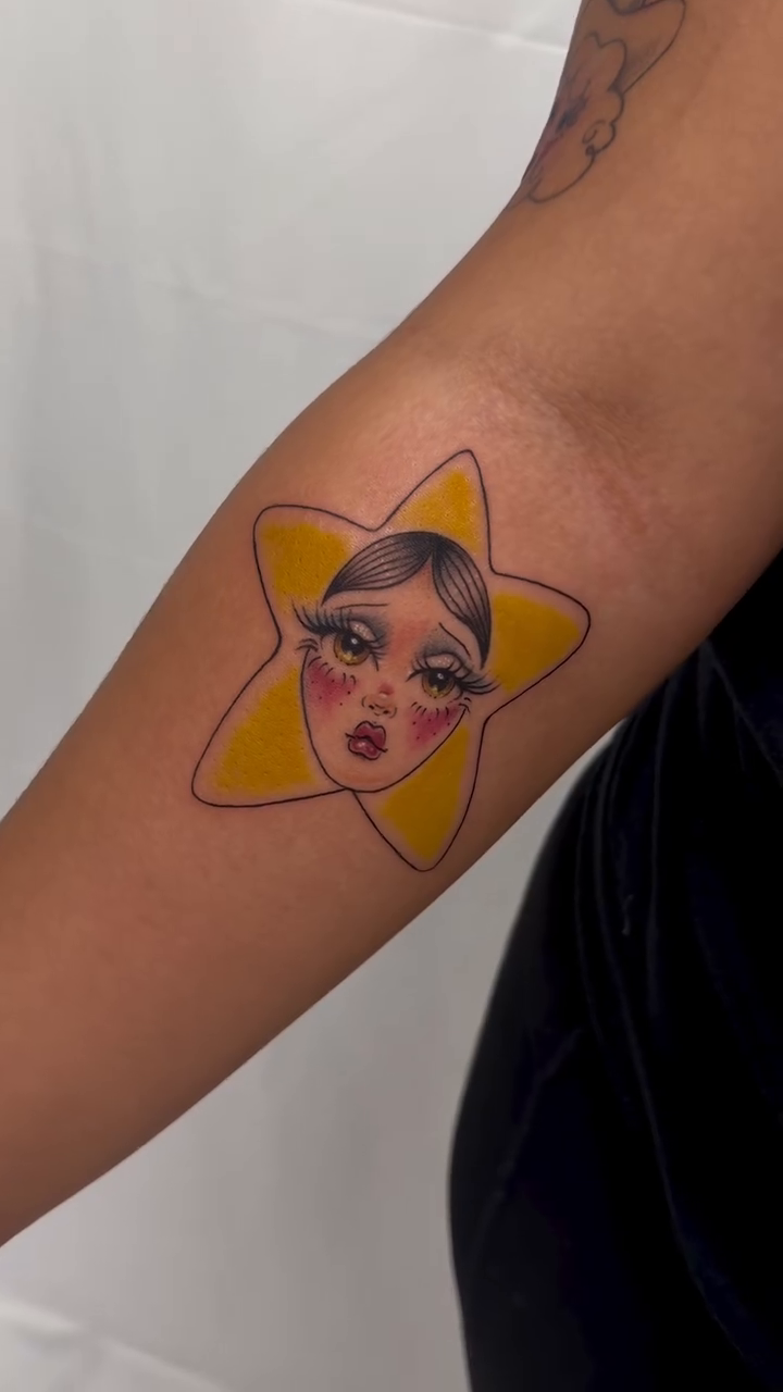 Tattoo by @megzntoast — new_school