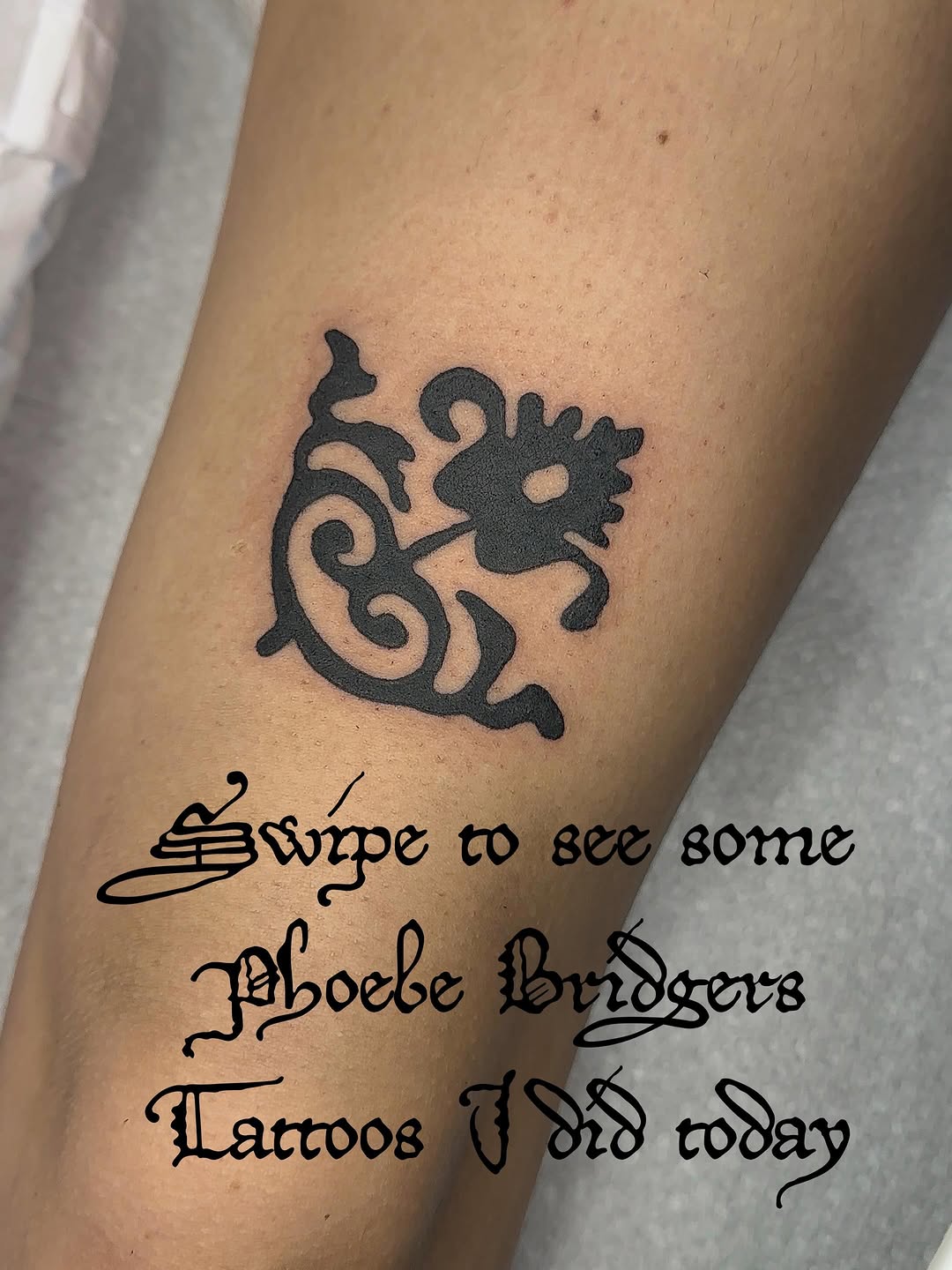 Tattoo by @savannahleetattoos — blackwork