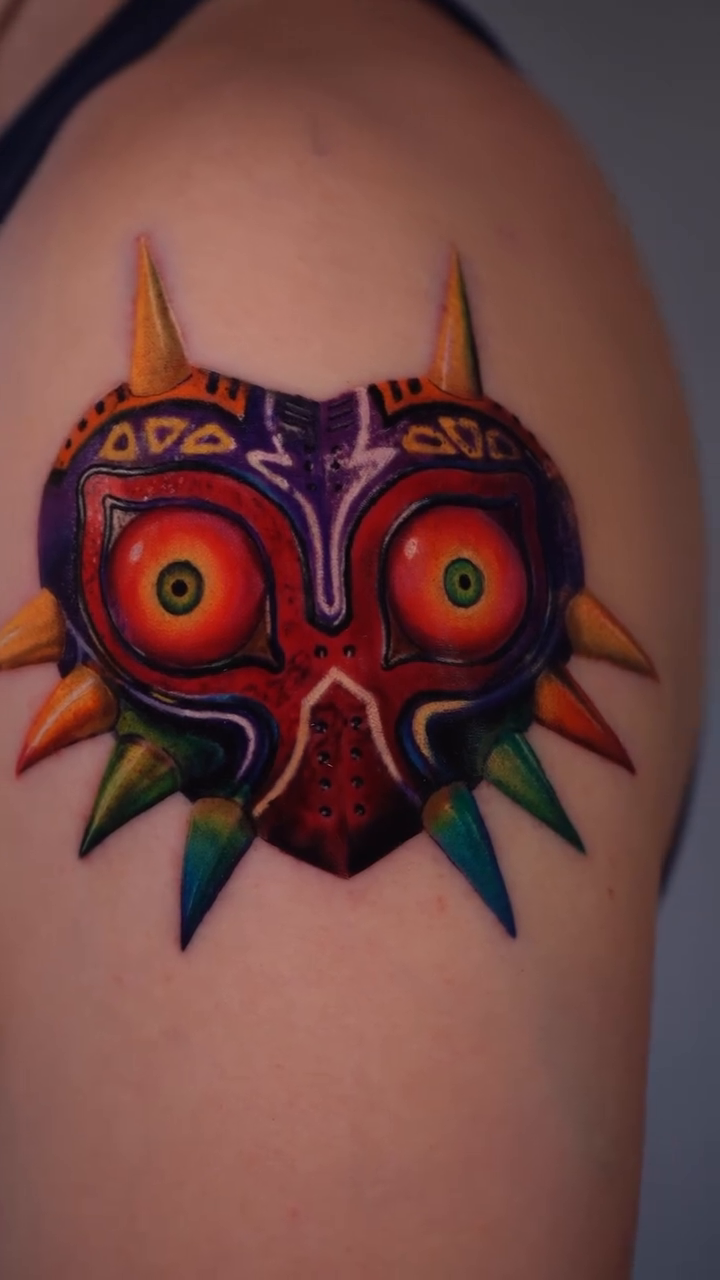 Tattoo by @davier_del_castillo โ realism, anime