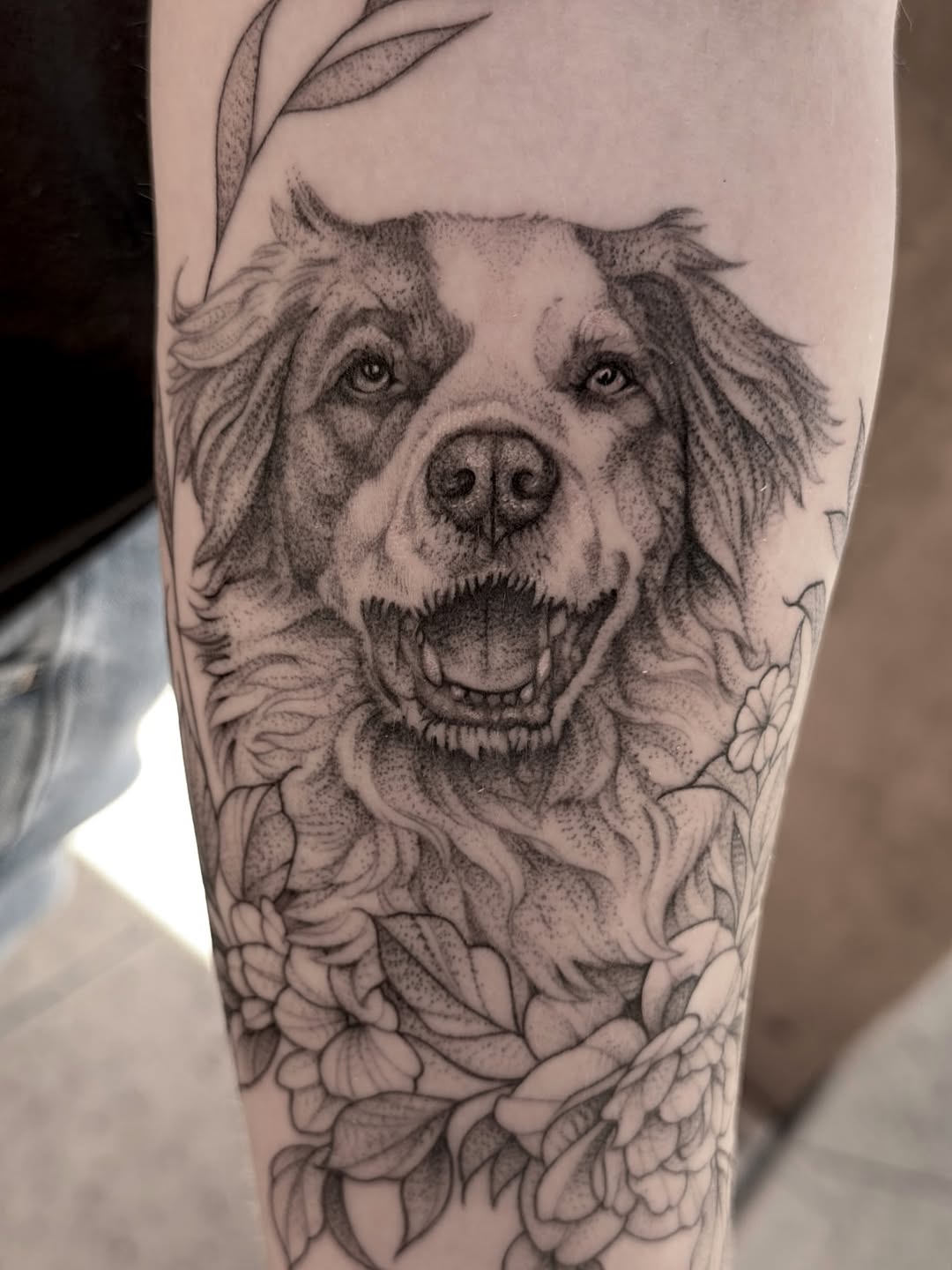 Tattoo by @mccollumtattoo โ realism, dotwork