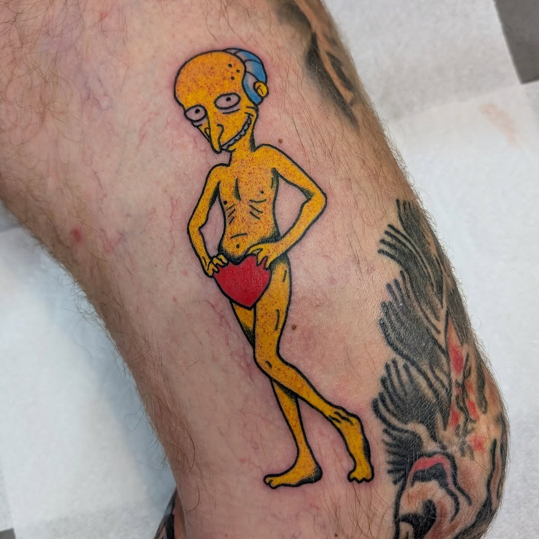 Tattoo by @pybilodeau — new_school