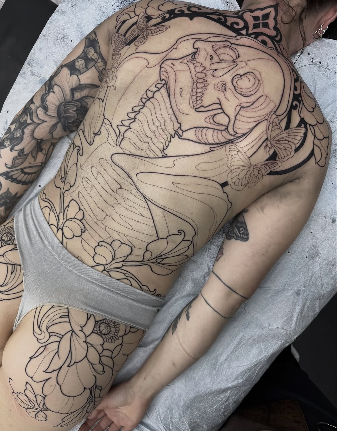 Tattoo by @dottedlines.2 — japanese_irezumi, illustrative