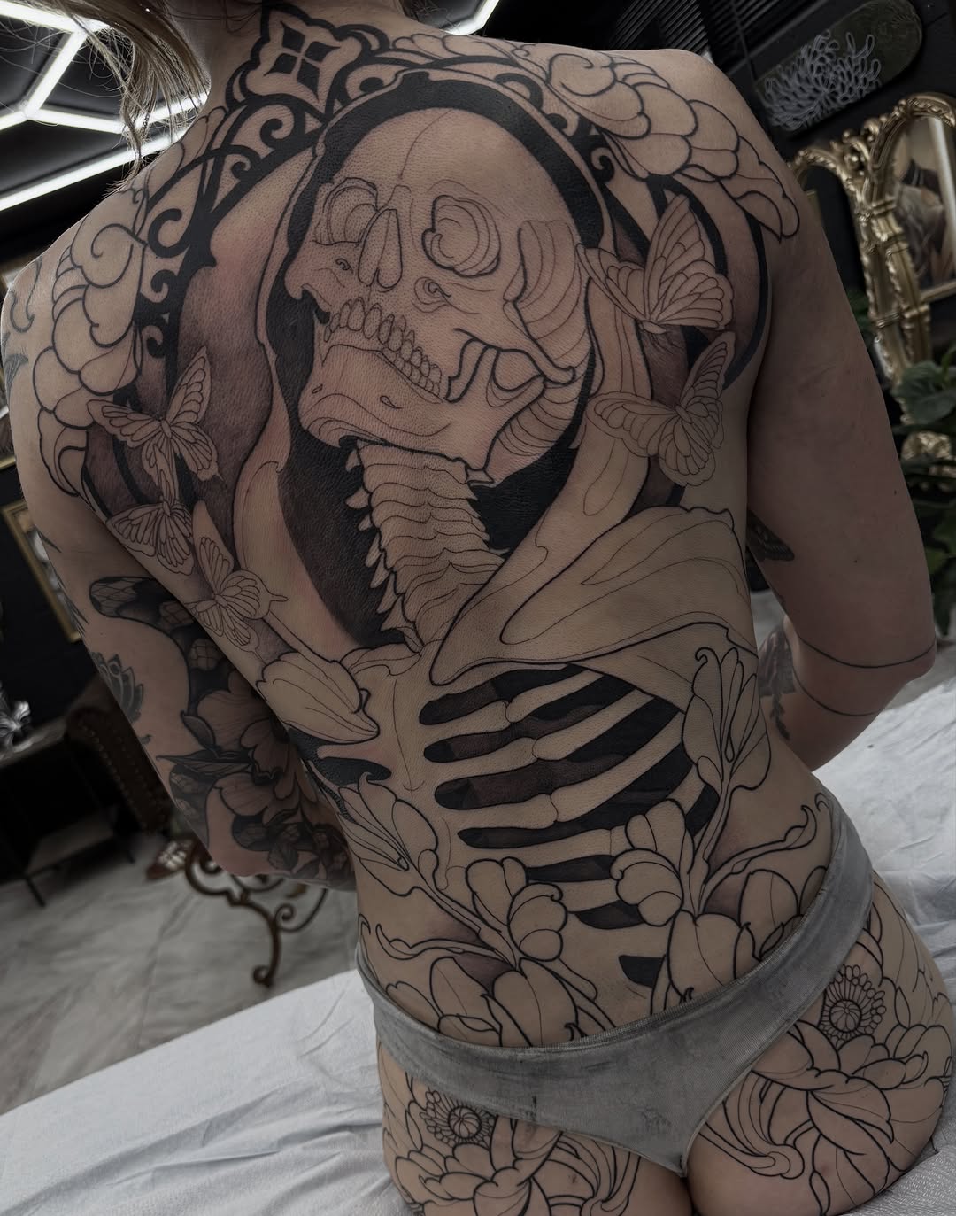 Tattoo by @dottedlines.2 — blackwork, illustrative