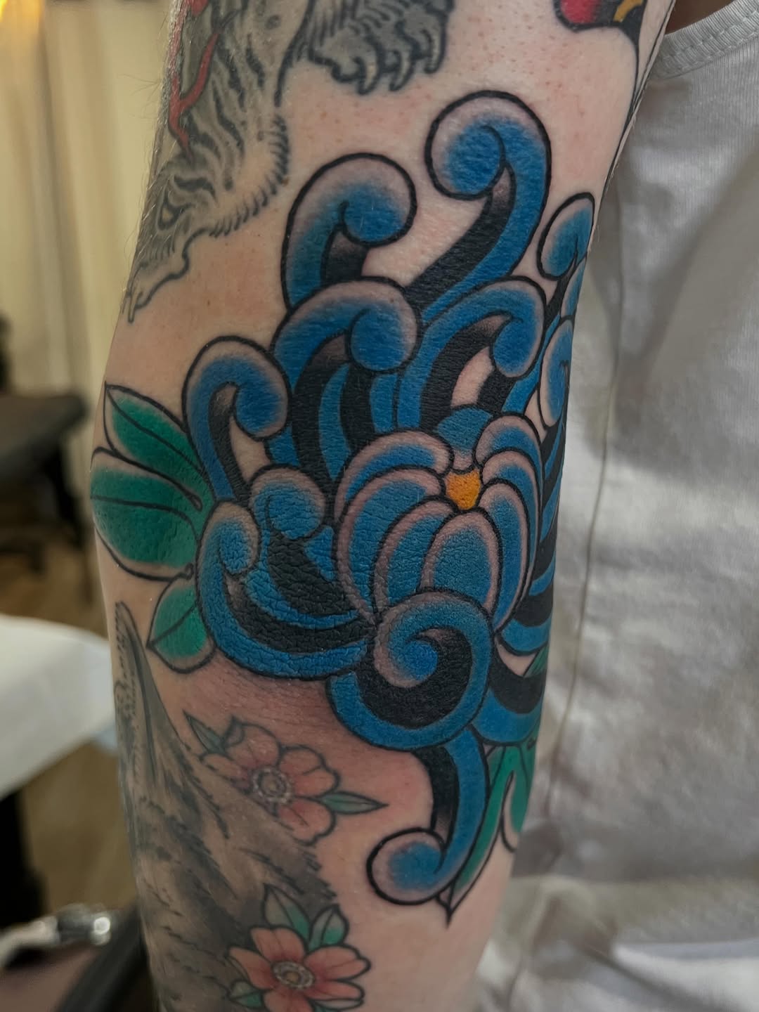 Tattoo by @kyleolson — japanese_irezumi, illustrative
