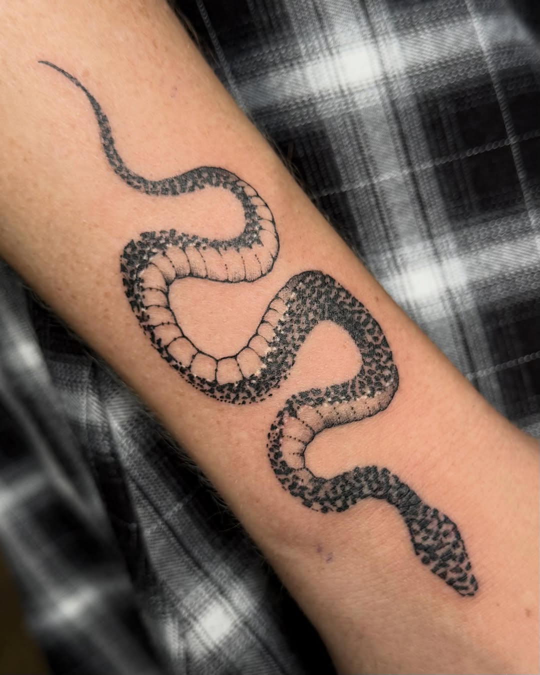 Tattoo by @tatxjoy — fine_line, dotwork