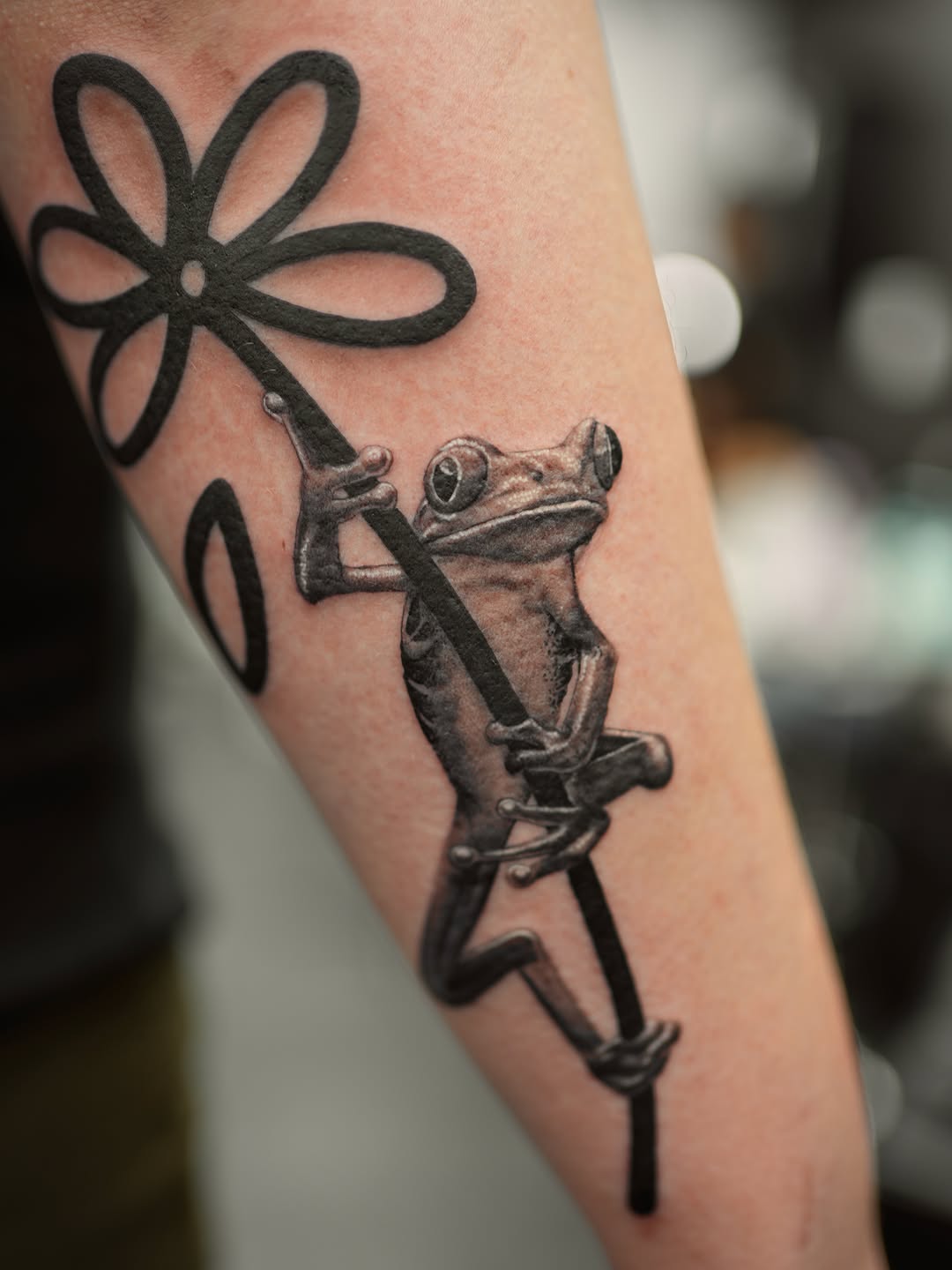 Tattoo by @dcvern_ink โ realism, black_and_grey